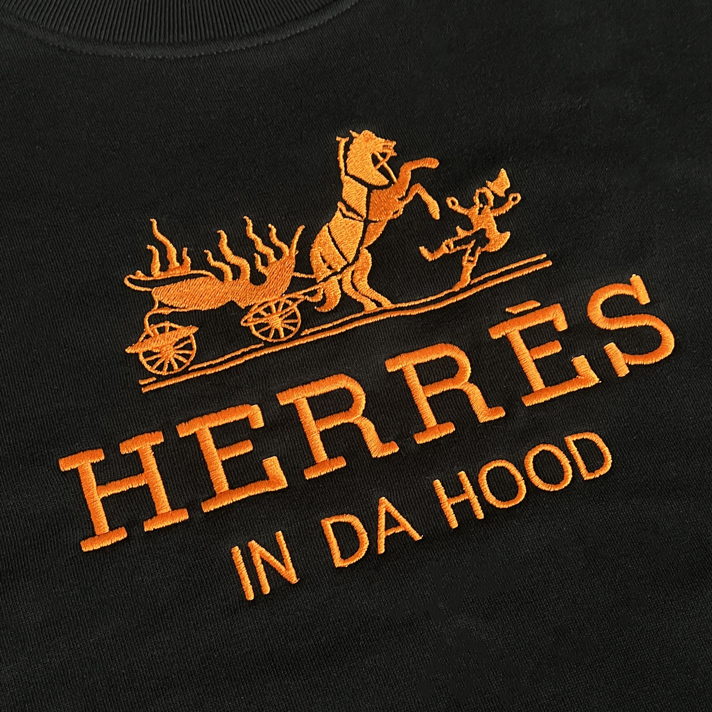 HERRÈS CREWNECK - ORANGE